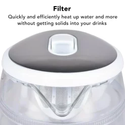 Electric Kettles Tribest 6-Cup White Raw Tea Kettle 6 Electric Kettles Tribest 6-Cup White Raw Tea Kettle -Costway Shop white tribest electric kettles gkd 450 b 44 1000