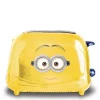 Toasters Uncanny Brands Minions Dave 2-Slice Yellow Toaster 2 Toasters Uncanny Brands Minions Dave 2-Slice Yellow Toaster -Costway Shop yellow uncanny brands pop up toasters tste des dav 64 1000