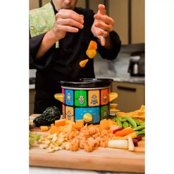 Cookers Uncanny Brands Minions 2 Qt. Slow Cooker Yellow -Costway Shop yellow uncanny brands slow cookers sc2 des min 31 1000