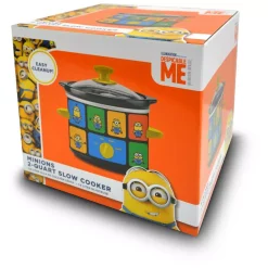 Cookers Uncanny Brands Minions 2 Qt. Slow Cooker Yellow -Costway Shop yellow uncanny brands slow cookers sc2 des min c3 1000